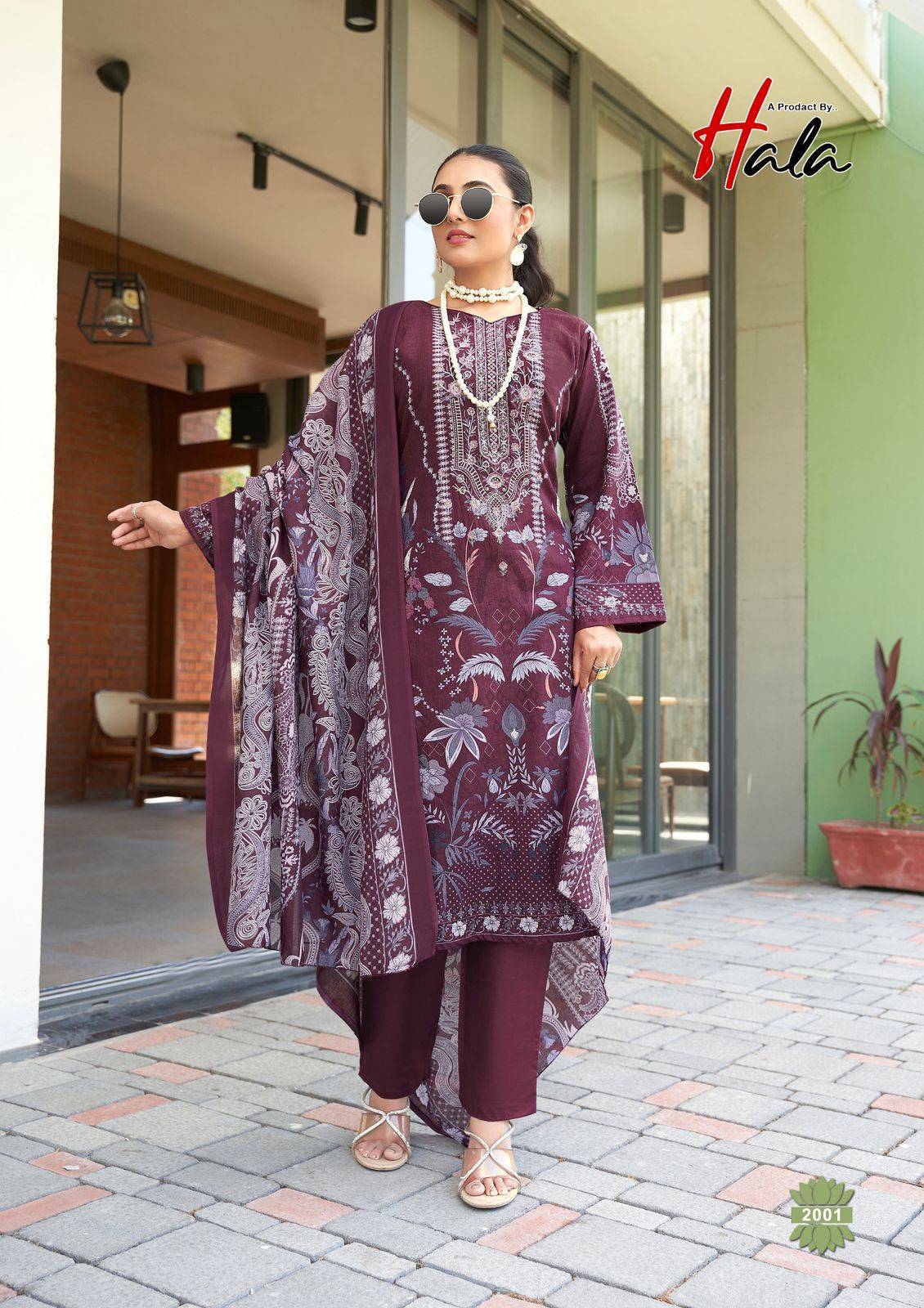 NAIRA VOL-2 by Hala 2001 TO 2008 SERIES Pakistani Stylish PURE cotton COLLECTION At Wholesale Price